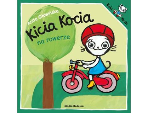 Kicia Kocia na rowerze