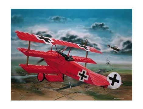 Model samolotu Fokker Dr I Richthofen - 3