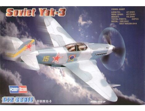 Model samolotu Soviet Yak-3 Hobby Boss