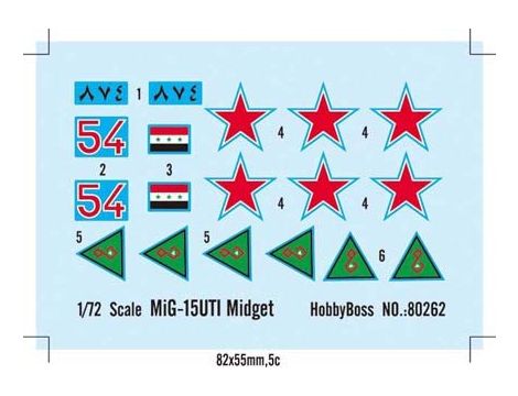 Model samolotu MiG-15UTI Midget Hobby Boss - 2