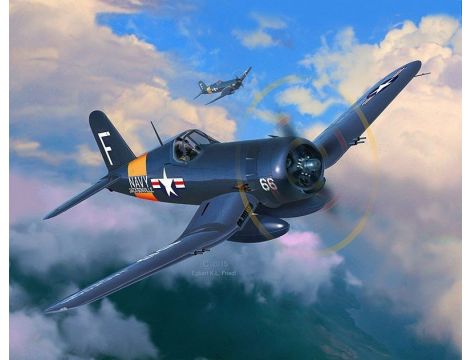 Model samolotu F4U-4 Corsair Revell Set