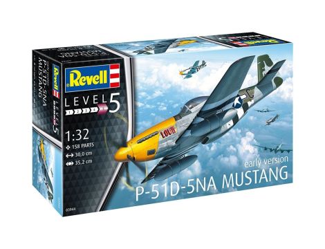 Model samolotu Mustang P-51D-5NA Revell