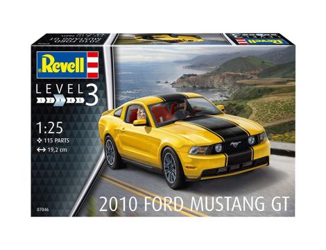 Model Plastikowy Samochód Ford Mustang GT 2010 Revell - 3