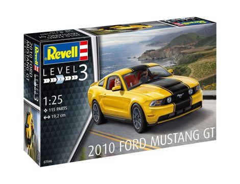 Model Plastikowy Samochód Ford Mustang GT 2010 Revell - 5