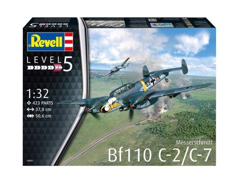 Model samolotu Messerschmitt BF-110-C7 Revell - 2