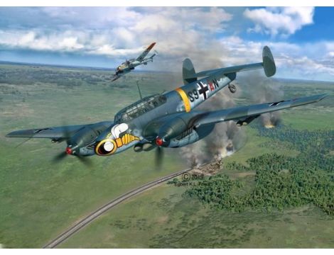 Model samolotu Messerschmitt BF-110-C7 Revell - 3