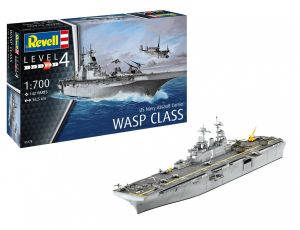 Model okrętu US Navy Assault Carrier Revell