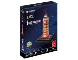 Puzzle 3D LED Zegar Big Ben od Cubic Fun - image 2