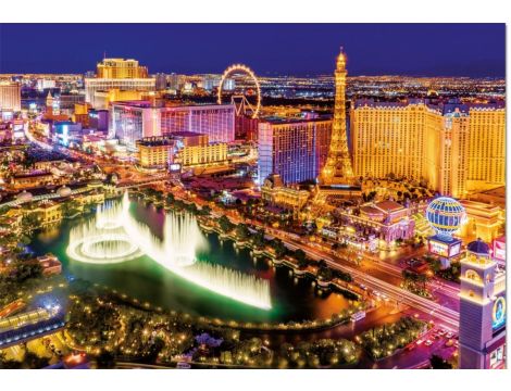 Puzzle Neon Las Vegas Educa 1000el - 3