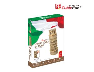 Puzzle 3D Krzywa Wieża w Pizie Cubic Fun - image 2