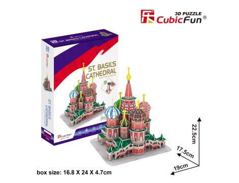 Puzzle 3D Katedra Św. Piotra Cubic Fun