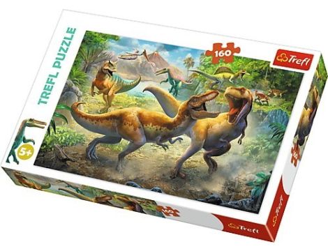 Puzzle Walczące Tyranozaury Trefl