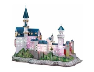 Puzzle 3D Zamek Neuschwanstein Cubic Fun - image 2