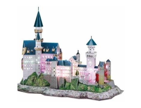 Puzzle 3D Zamek Neuschwanstein Cubic Fun - 2