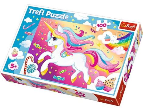 Puzzle Piękny Jednorożec Trefl 100el