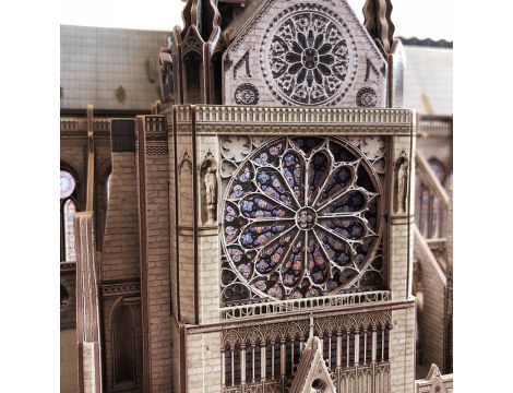 Puzzle 3D Katedra Notre Dame Cubic Fun - 2