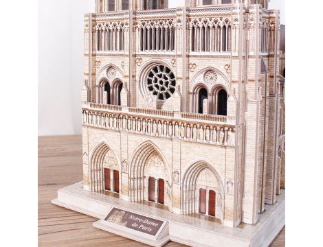 Puzzle 3D Katedra Notre Dame Cubic Fun - 6