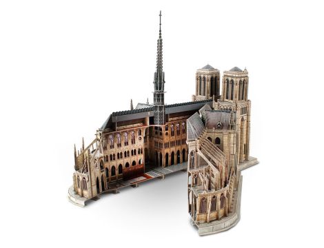 Puzzle 3D Katedra Notre Dame Cubic Fun - 7