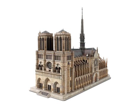 Puzzle 3D Katedra Notre Dame Cubic Fun - 8