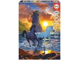 Puzzle Jednorożce Na Plaży Educa 1000el