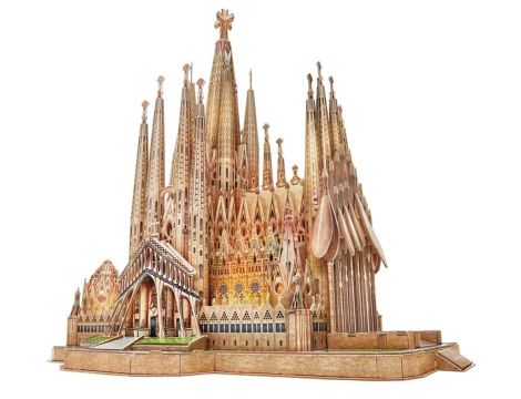 Puzzle 3D LED Sagrada Familia od Cubic Fun - 3