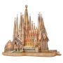 Puzzle 3D LED Sagrada Familia od Cubic Fun - 4