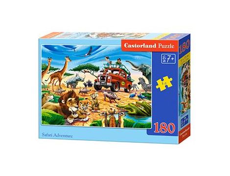 Puzzle Przygoda Na Safari Castorland 180el