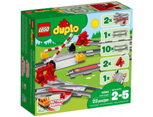 Klocki Tory Kolejowe LEGO Duplo