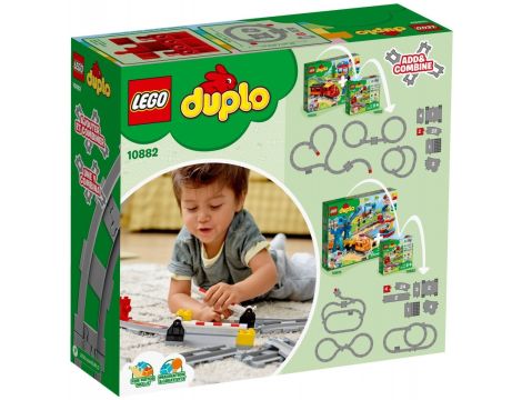 Klocki Tory Kolejowe LEGO Duplo - 4