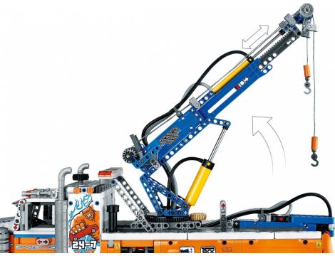 Klocki LEGO Technic Ciężki Samochód Pomocy Drogowej 42128 - 12