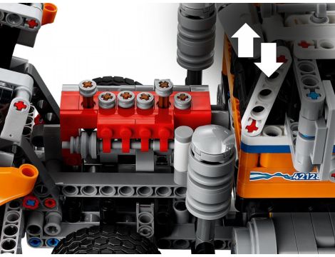 Klocki LEGO Technic Ciężki Samochód Pomocy Drogowej 42128 - 15