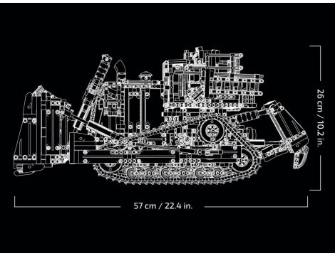 Klocki LEGO Technic Buldożer Cat D11T 42131 - 9