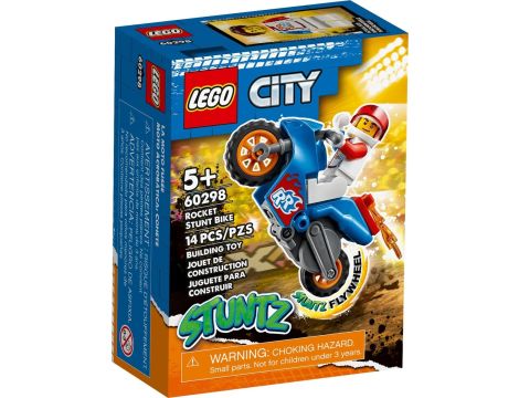 Klocki Rakietowy Motocykl Kaskaderski LEGO City