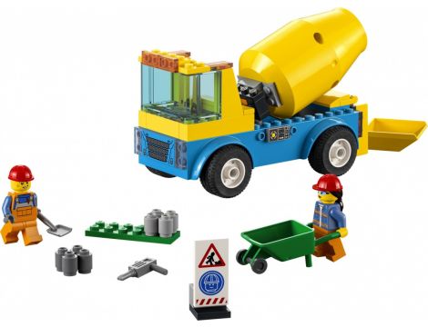 Klocki LEGO City Ciężarówka Z Betoniarką 60325 - 3