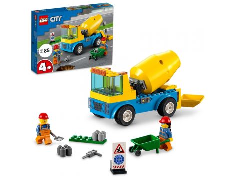 Klocki LEGO City Ciężarówka Z Betoniarką 60325 - 6