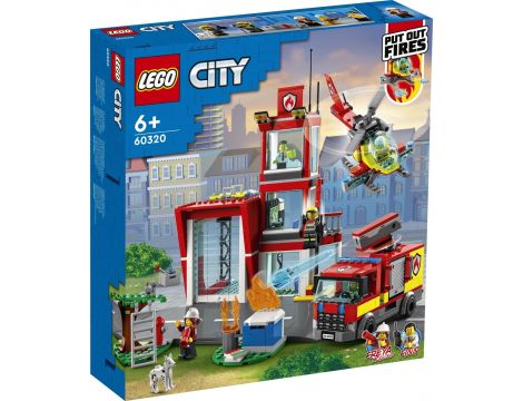 Klocki LEGO City Remiza Strażacka 60320