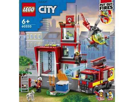 Klocki LEGO City Remiza Strażacka 60320 - 7