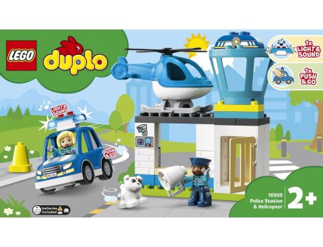 Klocki Posterunek Policji I Helikopter LEGO Duplo - 2