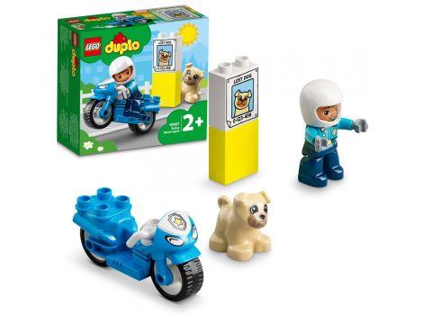 Klocki Motocykl Policyjny LEGO Duplo - 4