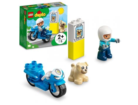 Klocki Motocykl Policyjny LEGO Duplo - 5