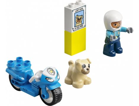 Klocki Motocykl Policyjny LEGO Duplo - 9