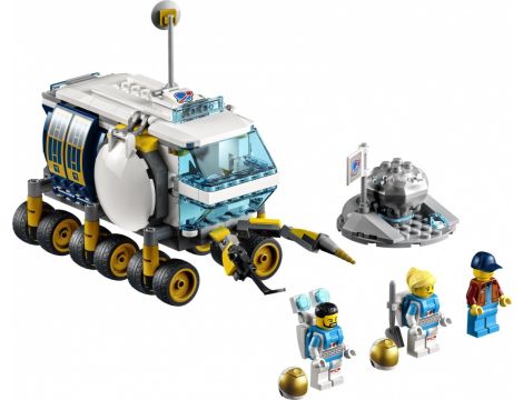 Klocki LEGO City Łazik Księżycowy 60348 - 9