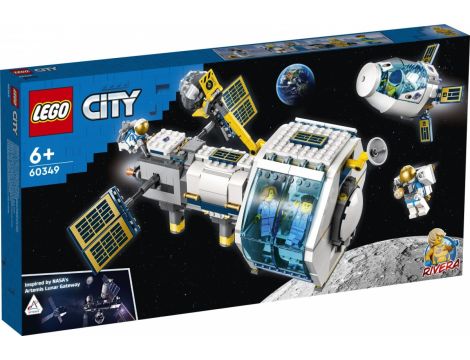 Klocki LEGO City Stacja kosmiczna na Księżycu 60349