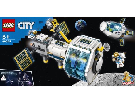 Klocki LEGO City Stacja kosmiczna na Księżycu 60349 - 5