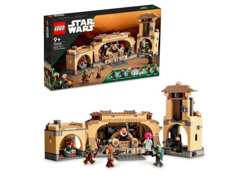 Zestaw LEGO Klocków Star Wars Sala Tronowa Boby Fetta 75326 - 2