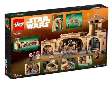 Zestaw LEGO Klocków Star Wars Sala Tronowa Boby Fetta 75326 - 4