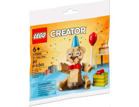 Klocki LEGO Creator Urodzinowy Niedźwiedź 30582