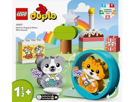 Klocki Szczeniak I Kotek Z Odgłosami LEGO Duplo - 3