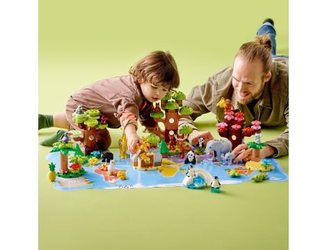 Klocki LEGO DUPLO Dzikie zwierzęta świata 10975 - 3