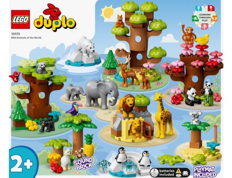Klocki LEGO DUPLO Dzikie zwierzęta świata 10975 - 6